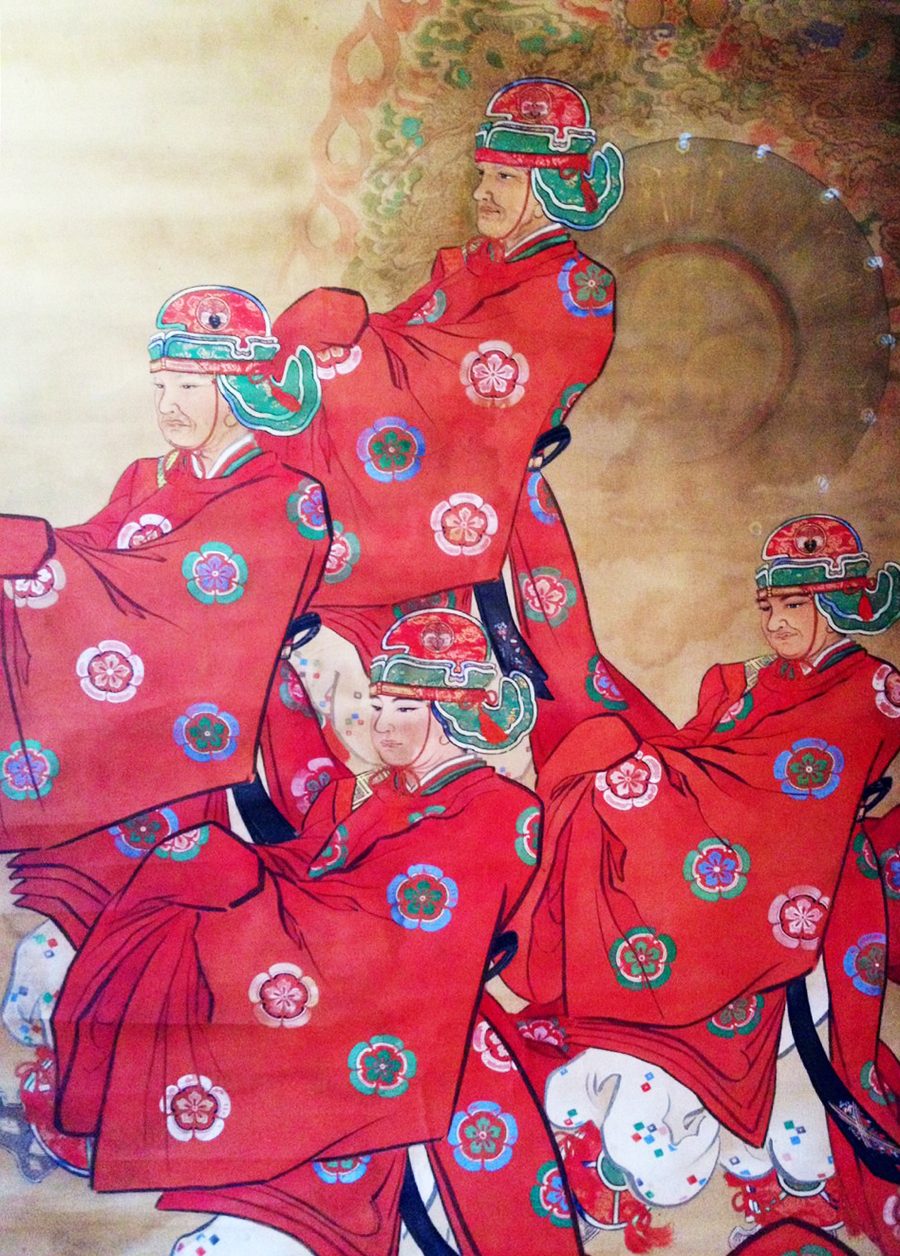 平山寛亭『萬歳楽』